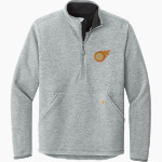 Downtown Magnets Suns Carhartt Men's Textured 1/2-Zip Fleece Jacket Front Thumbnail