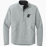 FARMERSVILLE HIGH SCHOOL AZTECS <span class="pdp-name-mascot">FARMERSVILLE AZTECS</span> Carhartt Men's Textured 1/2-Zip Fleece Jacket Front Thumbnail