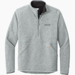 MAGRUDER HIGH SCHOOL COLONELS <span class="pdp-name-mascot">MAGRUDER COLONELS</span> Carhartt Men's Textured 1/2-Zip Fleece Jacket Front Thumbnail