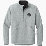 Westerly Bulldogs <span class="pdp-name-mascot">Westerly Bulldogs</span> Carhartt Men's Textured 1/2-Zip Fleece Jacket Front Thumbnail