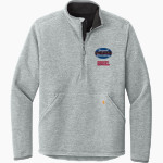 Soquel Cougars <span class="pdp-name-mascot">Soquel Elementary School Cougars</span> Carhartt Men's Textured 1/2-Zip Fleece Jacket Front Thumbnail
