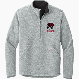 Carhartt Men's Textured 1/2-Zip Fleece Jacket