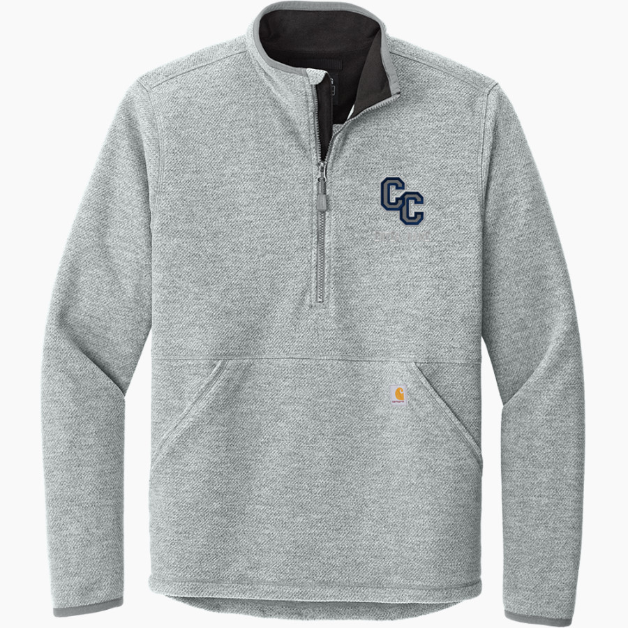 Columbia Cougars <span class="pdp-name-mascot">Columbia Cougars</span> Carhartt Men's Textured 1/2-Zip Fleece Jacket