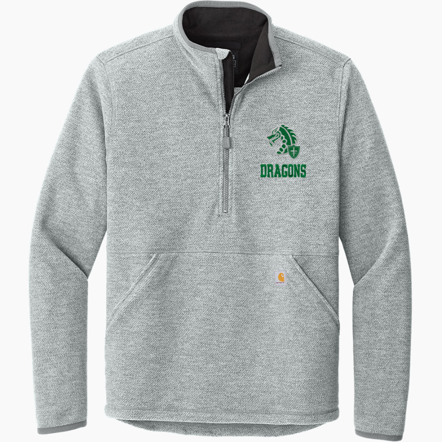 St. Mary's Dragons Carhartt Men's Textured 1/2-Zip Fleece Jacket