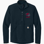 SPARTANBURG CHRISTIAN ACADEMY WARRIORS <span class="pdp-name-mascot">SPARTANBURG WARRIORS</span> Carhartt Men's Textured 1/2-Zip Fleece Jacket Front Thumbnail