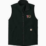 TERREBONNE HIGH SCHOOL TIGERS <span class="pdp-name-mascot">TERREBONNE TIGERS</span> Carhartt Men's Textured Fleece Vest Front Thumbnail