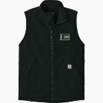 Evergreen Wolverines <span class="pdp-name-mascot">Evergreen Wolverines</span> Carhartt Men's Textured Fleece Vest Front Thumbnail