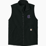 Carlsbad Lancers Carhartt Men's Textured Fleece Vest Front Thumbnail