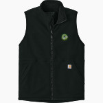 AZ Compass DRAGONS Carhartt Men's Textured Fleece Vest Front Thumbnail