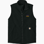 RIVERSIDE HIGH SCHOOL FRONTIERS Carhartt Men's Textured Fleece Vest Front Thumbnail