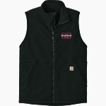MILLBURY SR HIGH SCHOOL WOOLIES <span class="pdp-name-mascot">MILLBURY MEMORIAL WOOLIES</span> Carhartt Men's Textured Fleece Vest Front Thumbnail