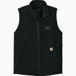 Maryville Christian Carhartt Men's Textured Fleece Vest Front Thumbnail