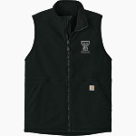 TIMBERLAKE HIGH SCHOOL TIGERS Carhartt Men's Textured Fleece Vest Front Thumbnail