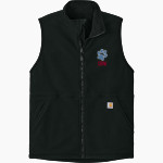 CROW HIGH SCHOOL Cougars Online Store Carhartt Men's Textured Fleece Vest Front Thumbnail