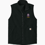 Scottsburg SMS <span class="pdp-name-mascot">Scottsburg SMS</span> Carhartt Men's Textured Fleece Vest Front Thumbnail