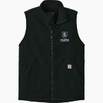 STAUNTON HIGH SCHOOL STORM <span class="pdp-name-mascot">STORM STORM</span> Carhartt Men's Textured Fleece Vest Front Thumbnail