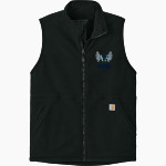 AUBURN RIVERSIDE HIGH SCHOOL RAVENS <span class="pdp-name-mascot">AUBURN RIVERSIDE RAVENS</span> Carhartt Men's Textured Fleece Vest Front Thumbnail