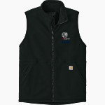 French-American School of New York - Online Store <span class="pdp-name-mascot">French-American School Sharks</span> Carhartt Men's Textured Fleece Vest Front Thumbnail