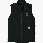 Smithtown Central Bulls <span class="pdp-name-mascot">Smithtown Central Bulls</span> Carhartt Men's Textured Fleece Vest Front Thumbnail