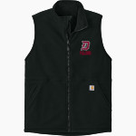 Dunedin Falcons <span class="pdp-name-mascot">Dunedin High School Falcons</span> Carhartt Men's Textured Fleece Vest Front Thumbnail