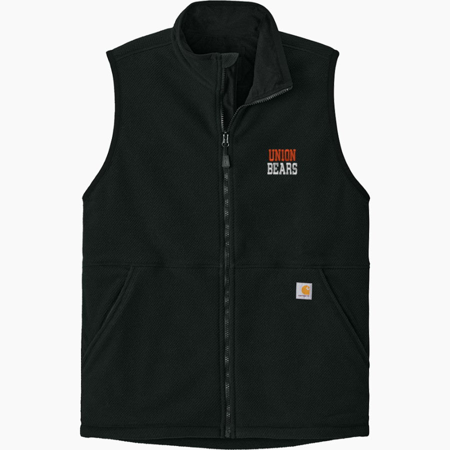 Union Bears Carhartt Men's Textured Fleece Vest