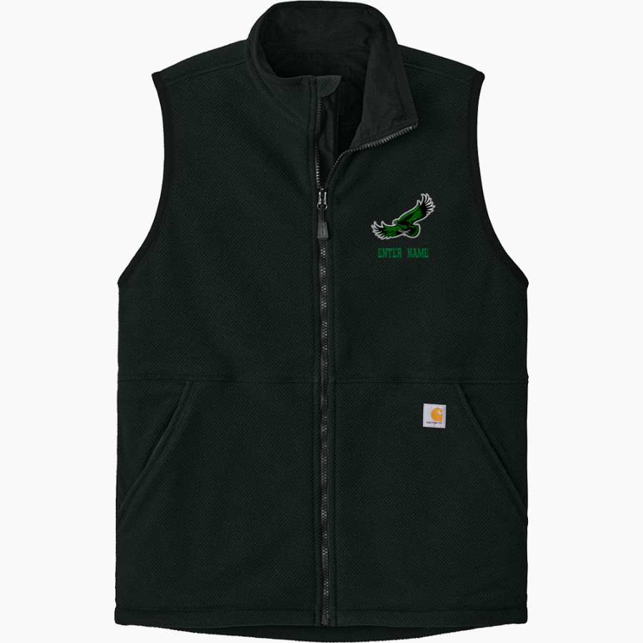 WALL HIGH SCHOOL HAWKS Carhartt Men's Textured Fleece Vest