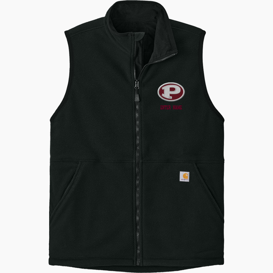 Patterson Tigers Carhartt Men's Textured Fleece Vest