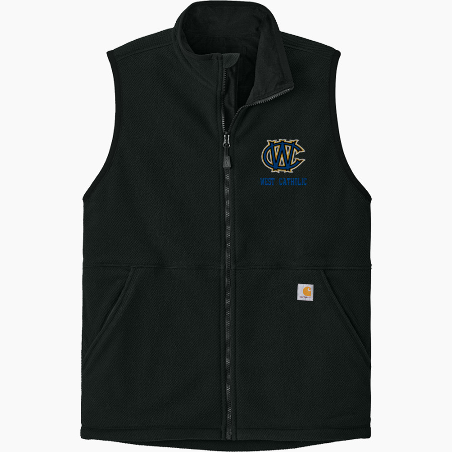 WEST PHILADELPHIA CATHOLIC HIGH SCHOOL BURRS <span class="pdp-name-mascot">WEST PHILADELPHIA BURRS</span> Carhartt Men's Textured Fleece Vest
