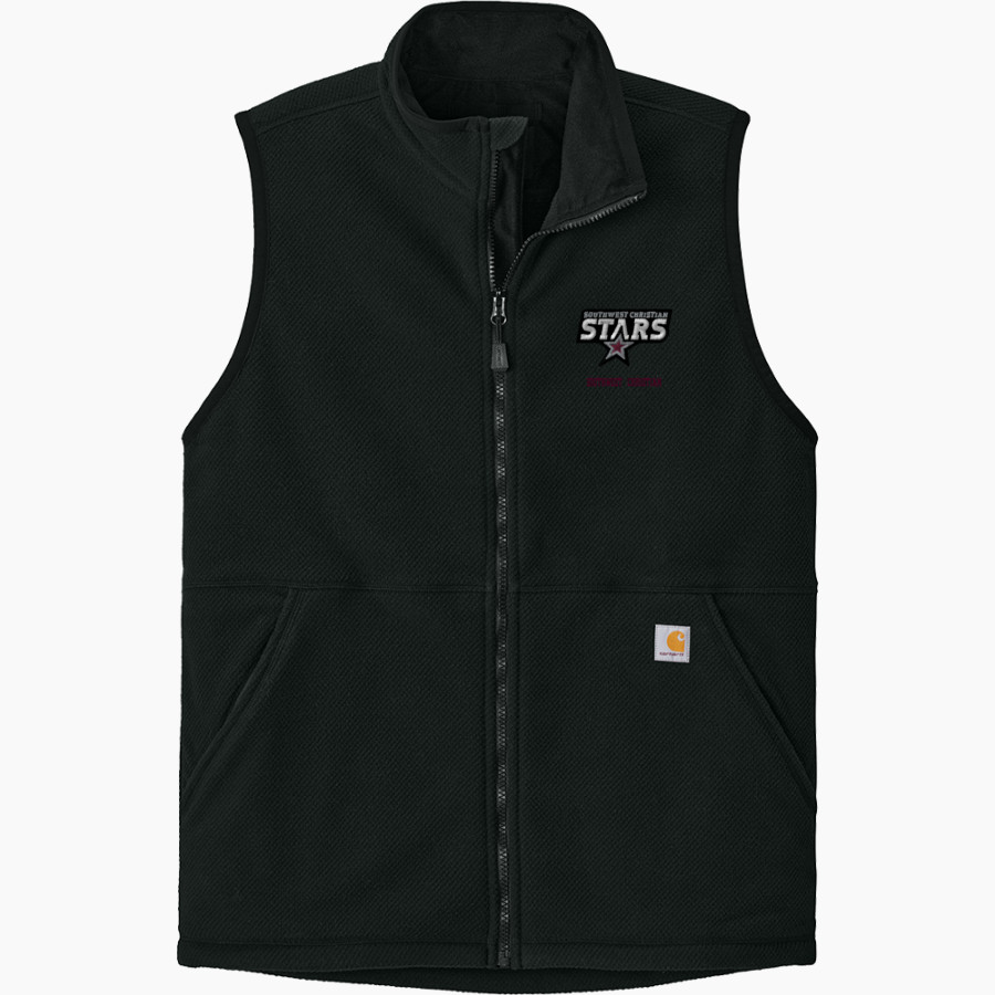 Southwest Christian Stars Carhartt Men's Textured Fleece Vest