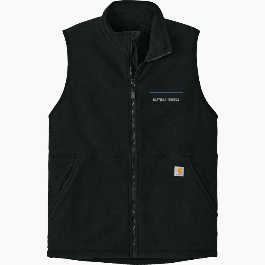Maryville Christian Carhartt Men's Textured Fleece Vest