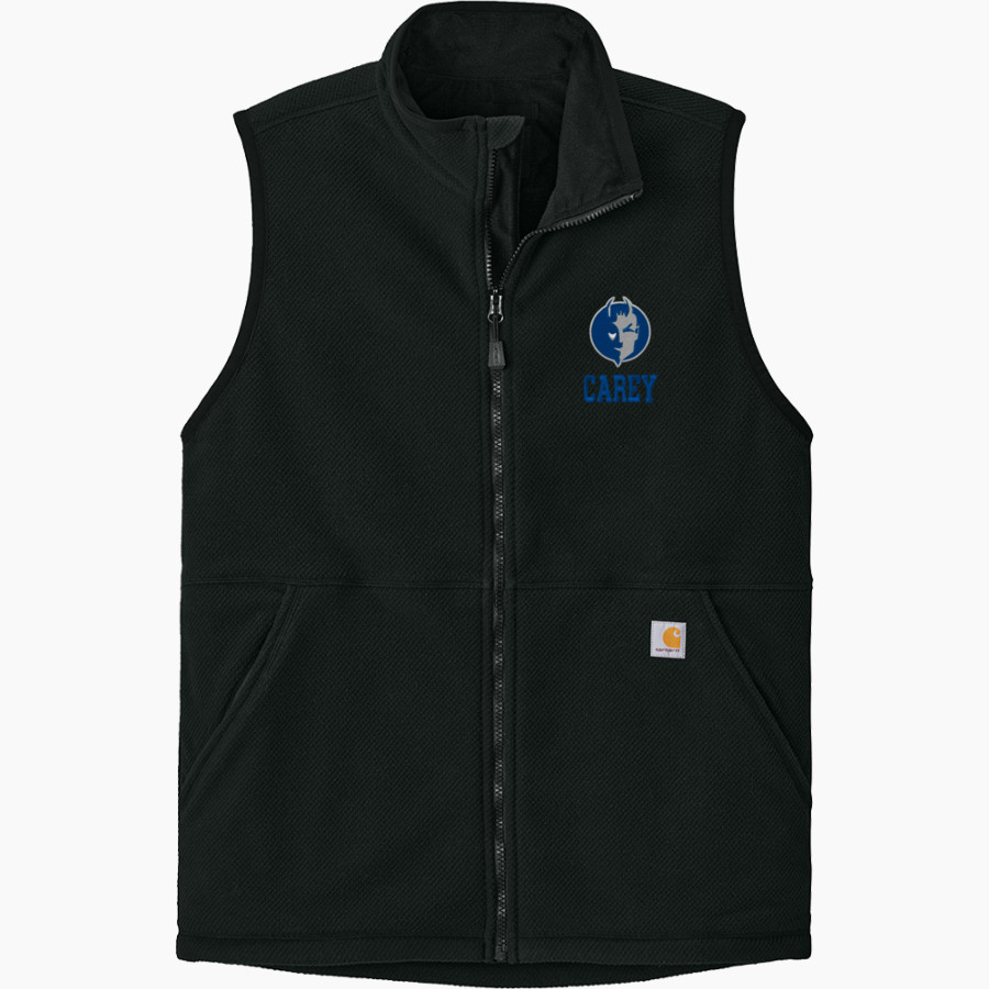 CAREY HIGH SCHOOL BLUE DEVILS <span class="pdp-name-mascot">CAREY BLUE DEVILS</span> Carhartt Men's Textured Fleece Vest