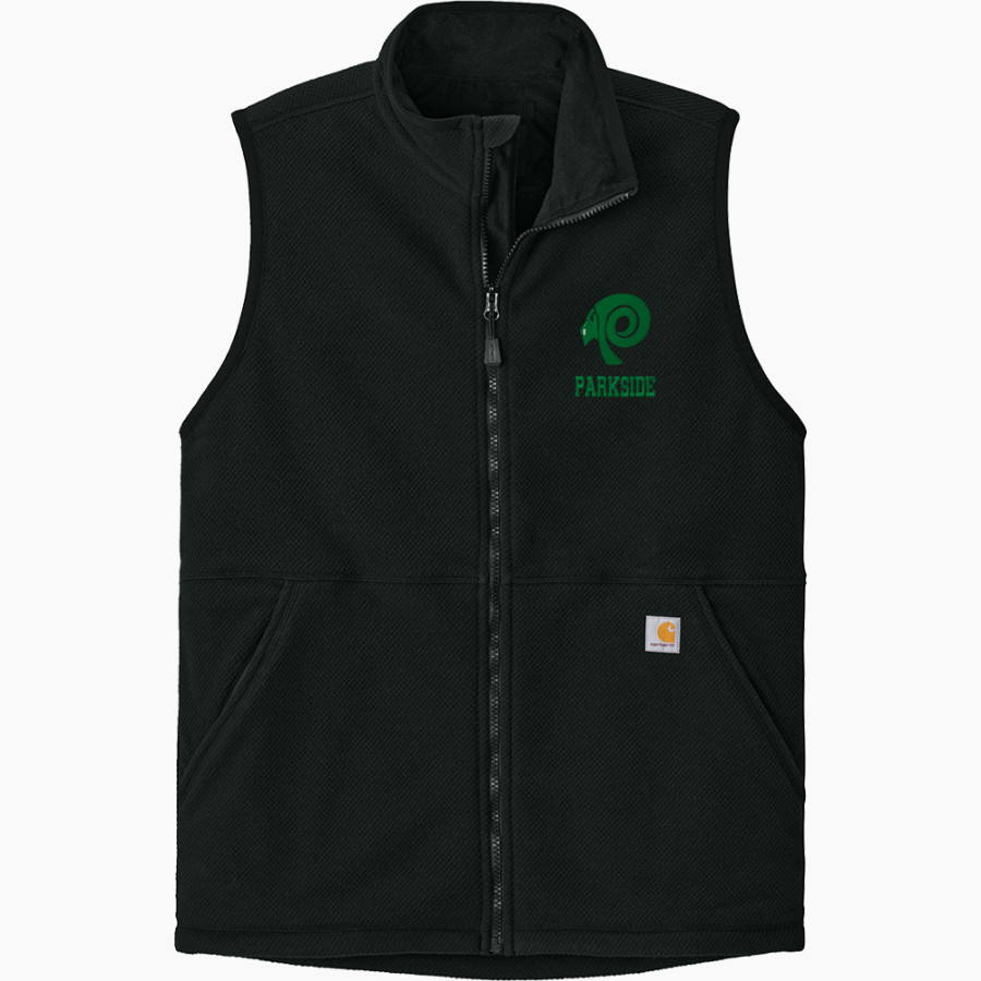 PARKSIDE HIGH SCHOOL RAMS <span class="pdp-name-mascot">PARKSIDE RAMS</span> Carhartt Men's Textured Fleece Vest