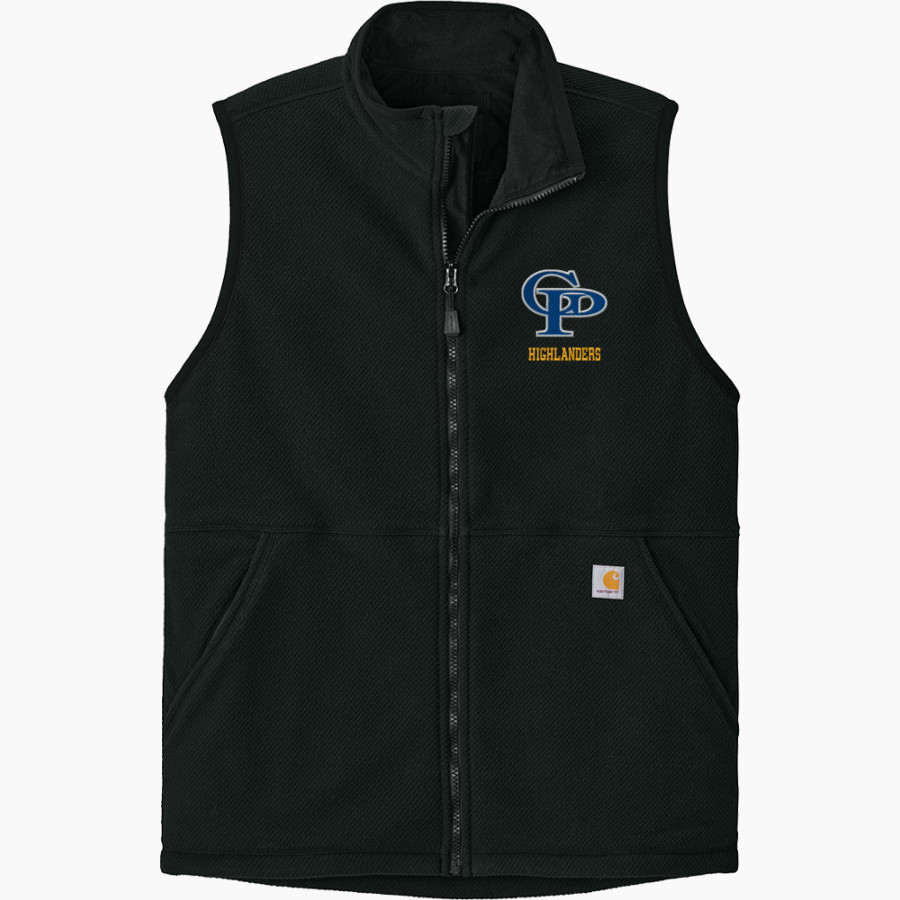 GATLINBURG-PITTMAN HIGH SCHOOL HIGHLANDERS <span class="pdp-name-mascot">GATLINBURG - PITTMAN HIGHLANDERS</span> Carhartt Men's Textured Fleece Vest