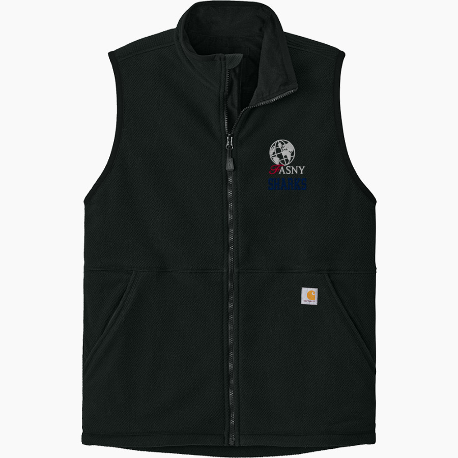 French-American School of New York - Online Store <span class="pdp-name-mascot">French-American School Sharks</span> Carhartt Men's Textured Fleece Vest