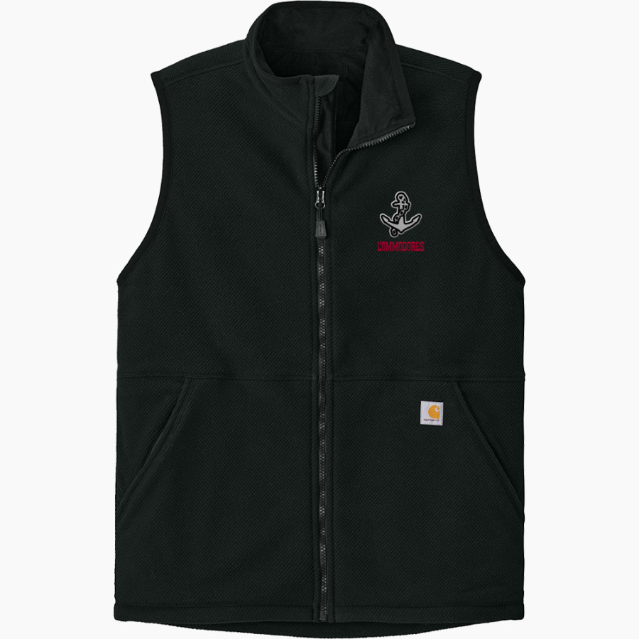 ABRAMSON SCI-ACADEMY COMMODORES <span class="pdp-name-mascot">ABRAMSON SCI - ACADEMY COMMODORES</span> Carhartt Men's Textured Fleece Vest