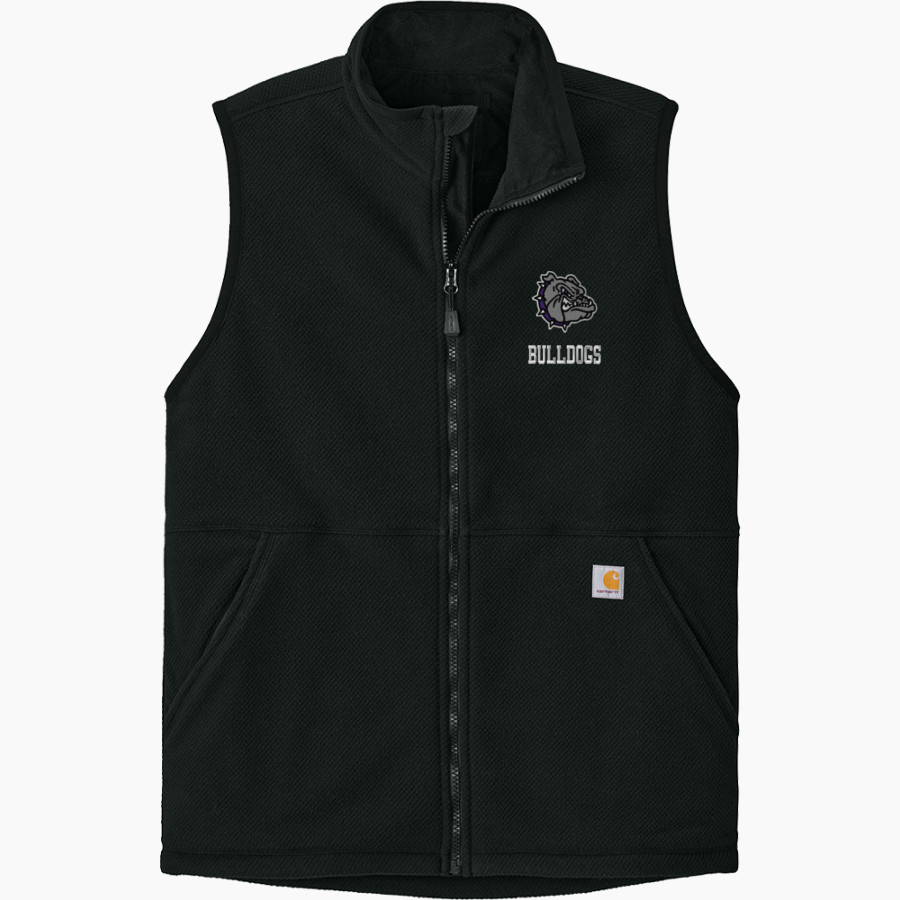 Brownsburg Hoops Bulldogs <span class="pdp-name-mascot">Brownsburg Hoops</span> Carhartt Men's Textured Fleece Vest