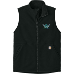 Wichita Skyhawks Football Skyhawks <span class="pdp-name-mascot">Wichita Skyhawks Football Skyhawks</span> Carhartt Men's Textured Fleece Vest Front Thumbnail