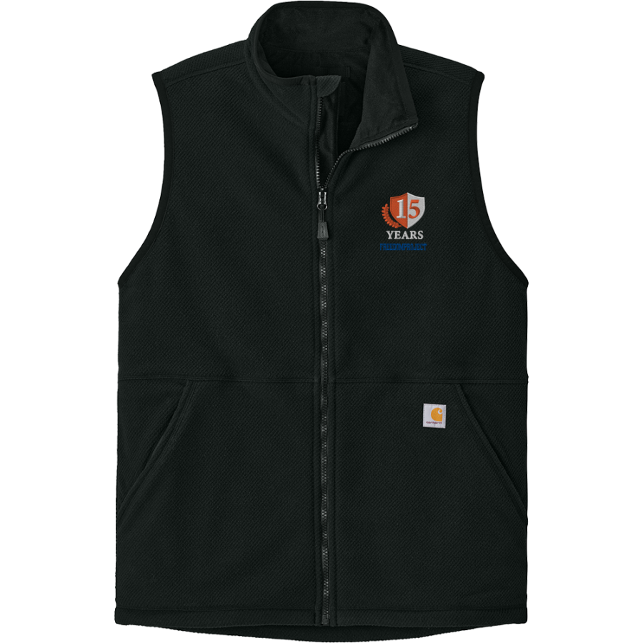 FreedomProject Academy <span class="pdp-name-mascot">FreedomProject Academy Founders</span> Carhartt Men's Textured Fleece Vest