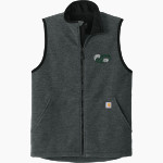 Shark Research & Conservation The Official Online Store <span class="pdp-name-mascot">SRC Sharks</span> Carhartt Men's Textured Fleece Vest Front Thumbnail