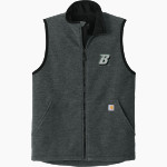 Binghamton University <span class="pdp-name-mascot">Binghamton Bearcats</span> Carhartt Men's Textured Fleece Vest Front Thumbnail
