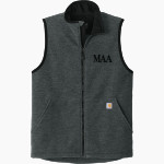Mount Alvernia Academy Hawks <span class="pdp-name-mascot">Mount Alvernia Academy Hawks</span> Carhartt Men's Textured Fleece Vest Front Thumbnail