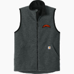 Roseburg Indians <span class="pdp-name-mascot">Roseburg Indians</span> Carhartt Men's Textured Fleece Vest Front Thumbnail
