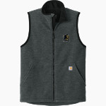 Grant County Braves The Official Online Store <span class="pdp-name-mascot">Grant County Braves</span> Carhartt Men's Textured Fleece Vest Front Thumbnail