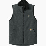 Floyd Central Highlanders <span class="pdp-name-mascot">Floyd Central Highlanders</span> Carhartt Men's Textured Fleece Vest Front Thumbnail