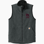 Peachtree Panthers <span class="pdp-name-mascot">Peachtree Academy Panthers</span> Carhartt Men's Textured Fleece Vest Front Thumbnail