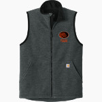 ECU Tigers <span class="pdp-name-mascot">East Central Tigers</span> Carhartt Men's Textured Fleece Vest Front Thumbnail