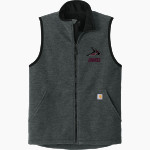 Jimtown Jimmies Carhartt Men's Textured Fleece Vest Front Thumbnail