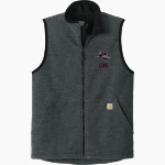 Ludlow Lions <span class="pdp-name-mascot">Lions</span> Carhartt Men's Textured Fleece Vest Front Thumbnail
