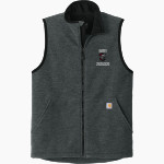 Belmont Abbey College The Official Store of the Crusaders Carhartt Men's Textured Fleece Vest Front Thumbnail