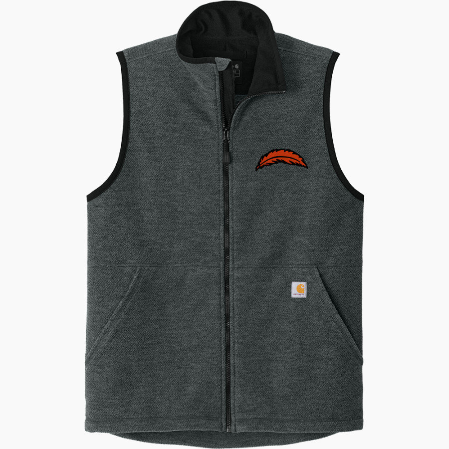 Roseburg Indians <span class="pdp-name-mascot">Roseburg Indians</span> Carhartt Men's Textured Fleece Vest
